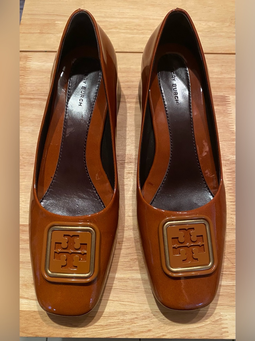 Tory Burch Georgia Pump Cuoio